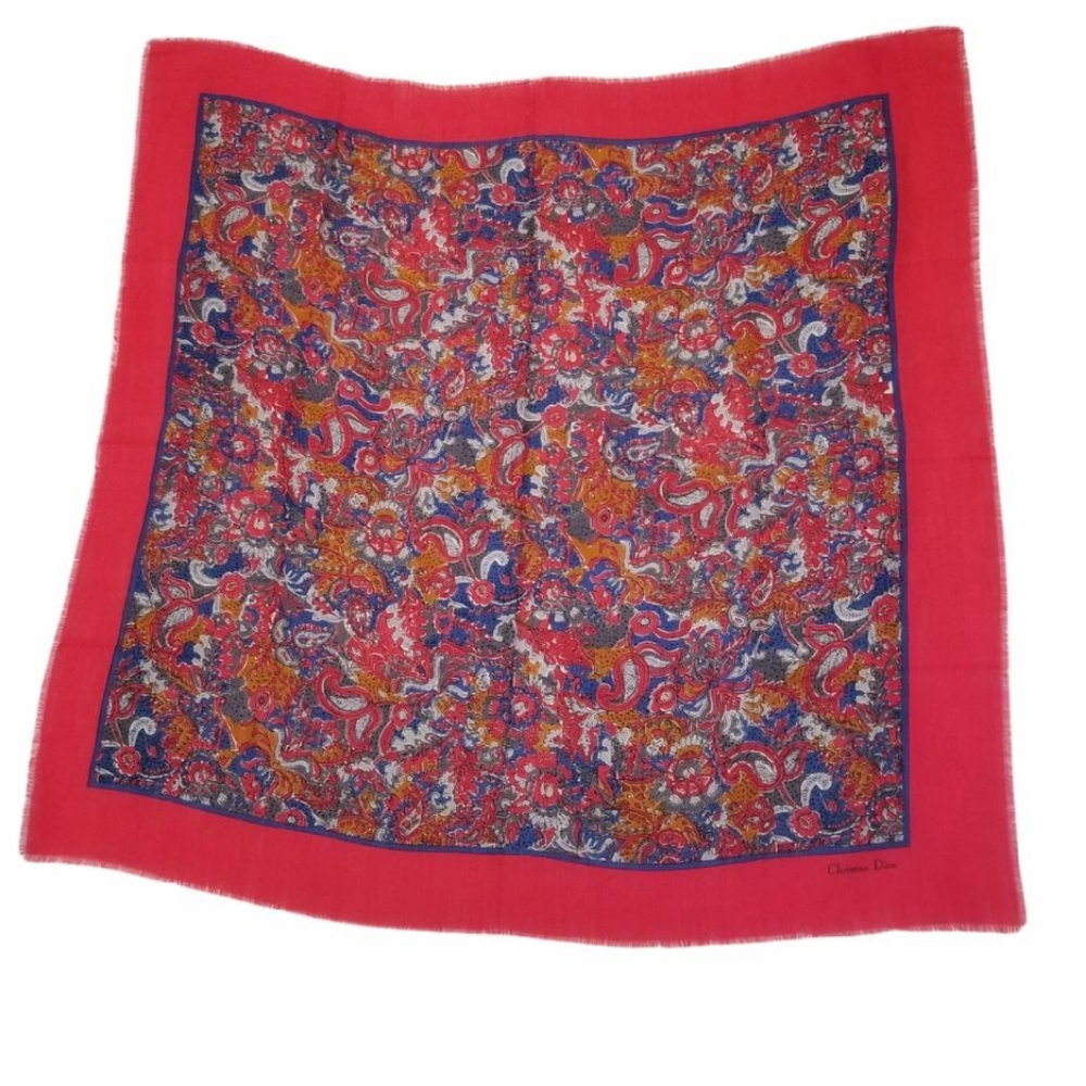 34 inch Vintage Christian Dior Scarf